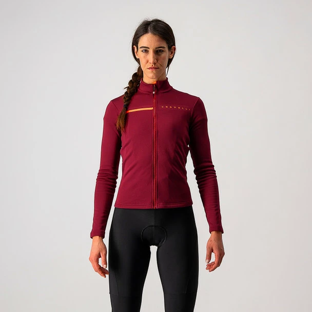 Castelli Women's Sinergia 2 Long Sleve Jersey FZ - 2023